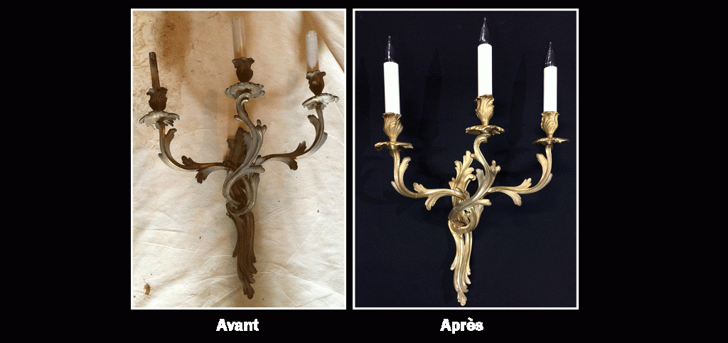 Restauration de luminaire